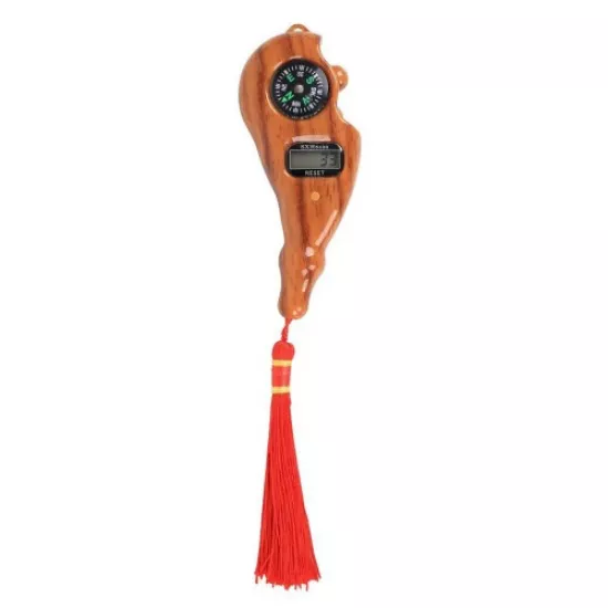 Digital Tasbeeh Counter With Compass - Brown4