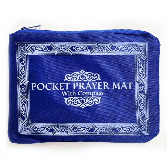 Pocket Prayer Mat - Blue