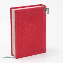 Colored Pages Quran (10x14cm) - Red