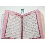 Colored Pages Quran (10x14cm) - Red