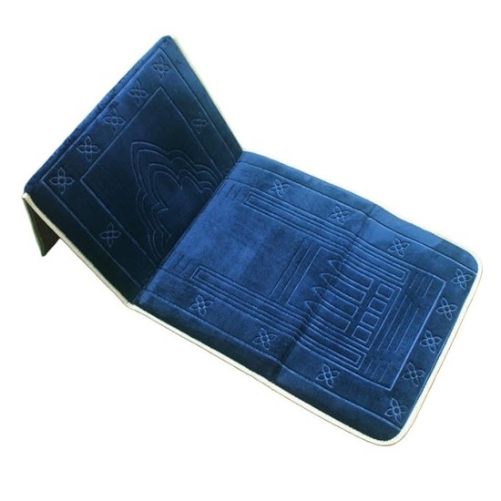 Backrest Prayer Mat - Blue