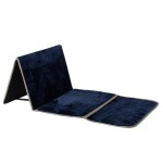 Backrest Prayer Mat - Navy