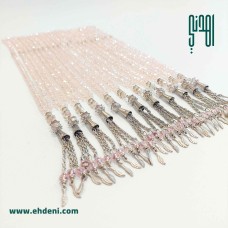 Crystal Beads Rosary - Pink (For quantities above 12 piece)